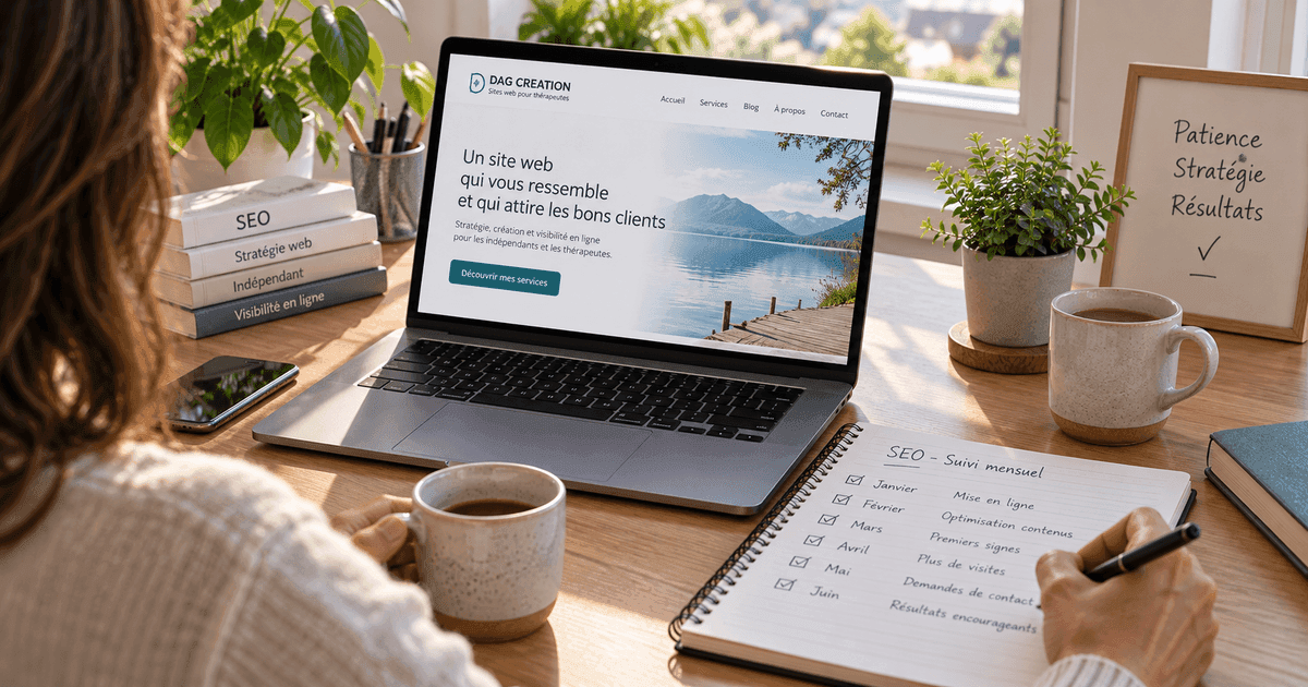 Combien de temps avant de voir des résultats SEO ? Les attentes réalistes quand on est indépendant