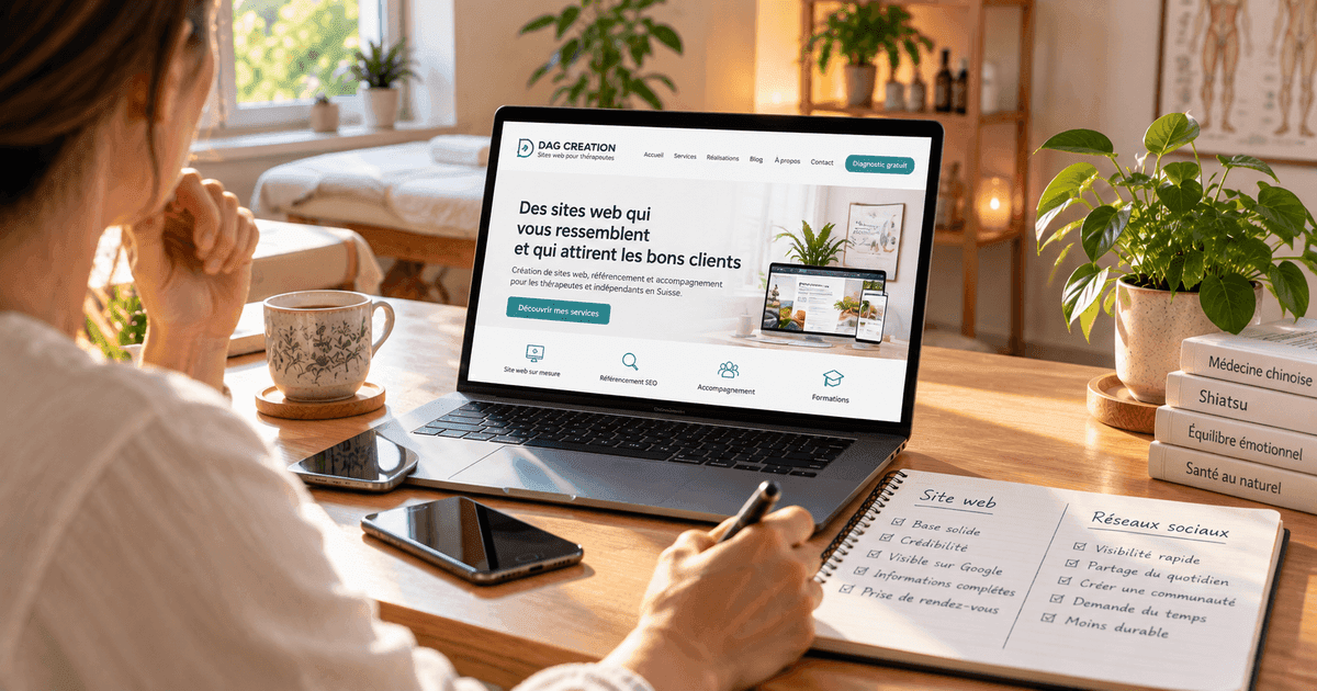 Site web ou réseaux sociaux : où investir votre temps en premier quand vous démarrez votre activité